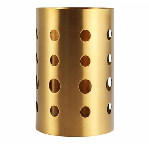 BESPORTBLE Porte-Couverts En Acier Inoxydable Avec Drainage Rapide Porte-Baguettes Compact 6.69 X 3.94 X 3.94 in Pour Cuillères Fourchettes Et Ustensiles De Cuisine