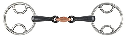 Shires 3-Ring Wassertrense Sweet Iron mit Kupfereinlage (Doppelt gebrochen) - 14,0 cm - Sonstige
