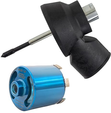 MDW Diamant Dosensenker Matrix Speed Ø 82 mm inklusive Staubabsaugung mit verschiedenen Aufnahmen