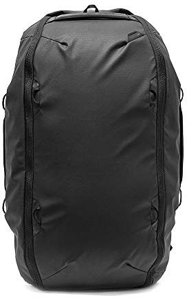 Peak Design Travel Duffelpack Bag 65L Black - Reisetasche mit Rucksackgurten