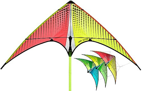 Prism Neutrino Stacker Stunt Drachen, Orange, 100 cm