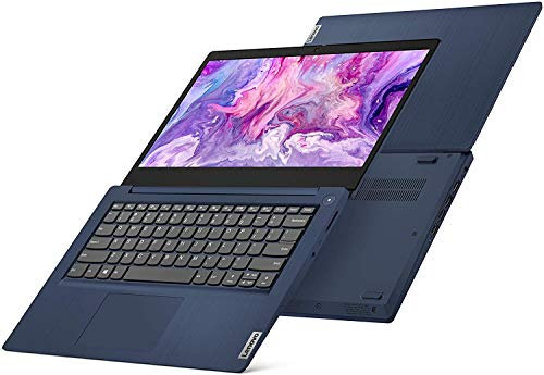 Lenovo IdeaPad 3 14 Laptop, 14.0 FHD 1920 x 1080 Display, AMD Ryzen 5 3500U Processor, 8GB DDR4 RAM, 256GB SSD, AMD Radeon Vega 8 Graphics, Narrow Bezel, Windows 10, 81W0003QUS, Abyss Blue