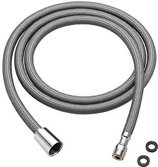 Sensun Kitchen Faucet Pulldown Replacement Tap Spray Hose Pull Out Replacement Hose Gray