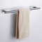 Handtuchhalter, Handtuchstange Handtuchring Wandmontage 304 Edelstahl Gebürstet Badetuchhalter Badetuch Bad Handtuchhalter 50cm (Silber)
