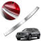 CHROMEMASTER | Ladekantenschutz Stoßstangenschutz | Kompatibel mit Mercedes GLC X253 2015-2022 ; Gebürsteter Edelstahl, Silber Matt; Unsere Lackschutzleiste Sichert den Heckstoßfänger vor Kratzern