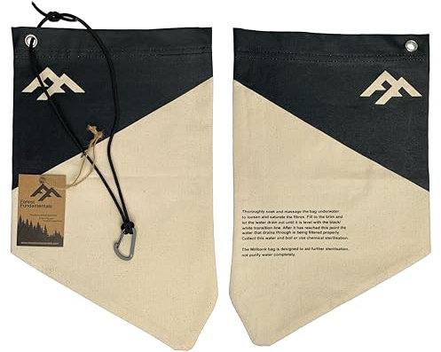Millbank Bag | Water Filtration Bag | Bushcraft, Survival, Military | Handmade Bag in UK | Forest Fundamentals™