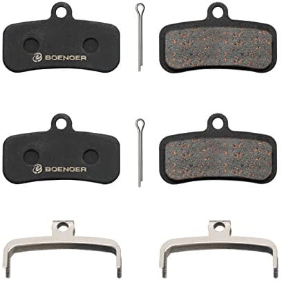 Boenoea 2X Bremsbeläge Fahrrad Scheibenbremsbeläge für Saint BR-M810 M820 Zee M640 XTR-M9120 Deore XT BR-M8020 M8120 M6120 BR-MT420 MT510 MT520 Tektro HD M745 735 725 750