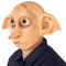 SINSEN Dobby Maske Elf Ohren Vollkopf Maske Realistische Latex Maske Cosplay Kostüm Requisiten Elfin Gruselige Maske Halloween Zubehör für Erwachsene Teens, 11 x 5.9 x 2 inch