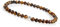 GD GOOD.designs Tigerauge Armband Damen mit echten Natursteinen und 925 Silber Perle I Naturstein Armband aus facettierte 4mm Edelstein Perlen - Inkl. Geschenkbeutel