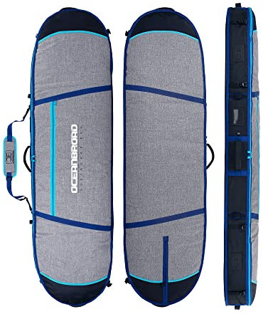 OCEANBROAD Surfboard Longboard Reisetasche für 2 Boards, 1,8 m, 1,8 m, 1,8 m, 1,8 m, 2,4 m, 2,4 m, 2,4 m, 2,4 m, 2,4 m, 2,4 m, 2,4 m, 2,4 m