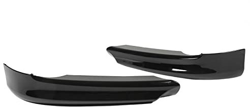 Keenso Frontstoßstangen-Spoilerlippe, 2 STÜCKE, Aerodynamisch, Glatte Oberfläche, Passend für 3er E90 Limousine Pre-LCI 2005-2008 (Glänzend schwarz)