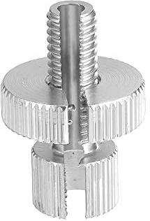X AUTOHAUX 1 Pcs M8 Brake Clutch Cable Line Adjuster Screw Silver Tone