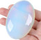 QINJIEJIE Groß Opal 2.4 Ovale Kristall Natürliche Kristalle Edelsteine Sorgensteine Handschmeichler Stein Polierte Steine Reiki Steine für Angst zu Lindern Yoga Meditation Deko 1PC
