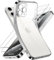 Qasyfanc Kameraschutzhülle Kompatibel für iPhone 15 Pro Hülle mit 2 Stück Schutzfolie, iPhone 15 Pro Case Vergilbungsfrei Dünne Weiche Silikon Handyhülle für Frauen Mädchen, Silber