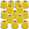 ZMC 14X Gaskartuschen 300g, Schraubkartusche 600ml mit Propan/Butan Gas, EN417 Eurogewinde 7/16, Ventilkartusche Gaskartusche passend für Gaskocher, Gasbrenner, Unkrautbrenner, Camping & Weber Grill