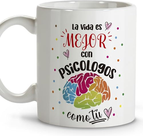LolaPix Taza original. Tazas originales para regalar. Regalos psicologos. Tazas personalizadas. Taza cerámica 330 ml.