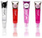 NK lip gloss gel 15ml Vitamin E, Shiny, Nourishes, Grape, Strawberry, Bubble Gum and Clear flavoured by Nicka K (Multi Pack Of 4).