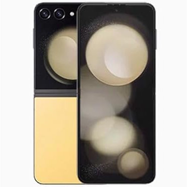 Samsung Galaxy Z Flip5 5G, 256GB Storage, Yellow Colour (Renewed)