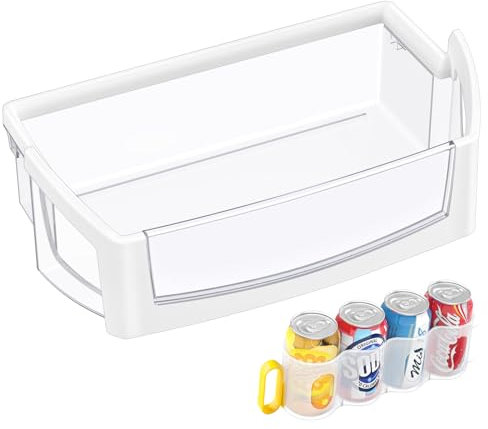 Upgraded WPW10224961 Refrigerator Door Bin Shelf Replacement, Compatible with Whirlpool Refrigerator Door Shelf W10224961, AP6017170, WRX735SDBM, WRF555SDH Door Shelf Replacement
