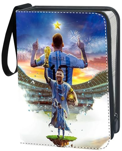 Fussball Sammelkarten Album,Fussball Sammelalbum 55 Seiten 440karten,Sammelkartenbuch Zum Herkules-Cup,Fußball-Superstar-Stil Sammelalbum für Karten,Geeignet zum Sammeln durch Kinder ab drei Jahren