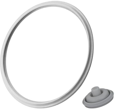 JAWUZ 2 Pièces Joint Cocotte Minute, Joint D'Étanchéité De Rechange Pour Autocuiseur Silit Et Wmf Joint D'Étanchéité 3 L 4,5 L 6,5 L 8,5 L Pour Casseroles 22 Cm