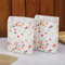 100 Stück Geburtstagstüten Geschenktüten Papiertüten - Mitgebsel Tüten Candy Bar Tüten Bunt mit Aufkleber für Hochzeit Party 19 x 13 x 3.5 cm