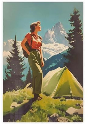 OAHFDF Leinwand-Poster, Wandkunst, Wandkunst, Druck, Gemälde für Wohnzimmer, Schlafzimmer, Dekoration, 20 x 30 cm