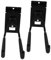 Mipcase 2Pezzi Ganci Stoccaggio Montati da Ganci per Garage Facile Installazione e Design Versatile per Organizzazione Utensili e Oggetti Pesanti