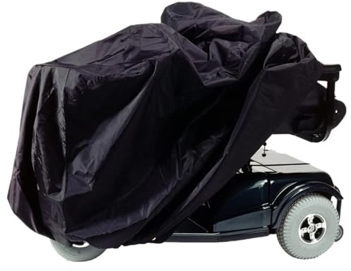 Schwarzer Rasenmäher-Safe mit Mäher-Schutzhülle, breite Anwendung, Rasenmäher-Abdeckungen, XXL (245 x 50 140 cm) Rasenmäher Abdeckung(XXL 245 50 140)