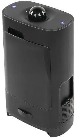 SEDAMORALLY Electric Hair Salon Dustbin, Hairdressing Salon Vacuum Cleaner, 3L Touchless Stationary Vacuum Cleaner,with Air OutletFilter, for Hair Salon