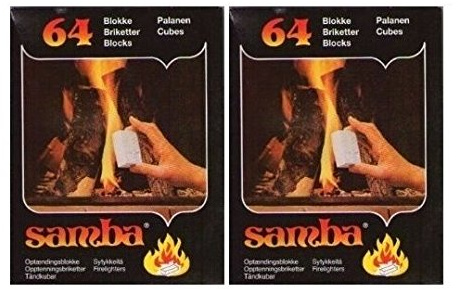 2 x Samba Firelighters