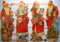 Glanzbilder Weihnachten Weihnachtsmann EF 7377 Oblate Posiebilder Scrapbook Deko GWI 447