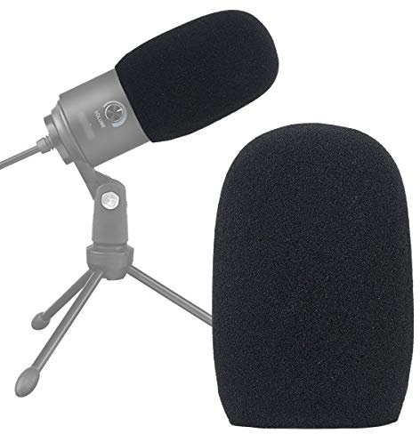 SUNMON K669 Filtre anti-vent en mousse compatible avec microphone d'enregistrement à condensateur USB Fifine K669, T669, K669B