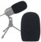 SUNMON K669 Filtre anti-vent en mousse compatible avec microphone d'enregistrement à condensateur USB Fifine K669, T669, K669B