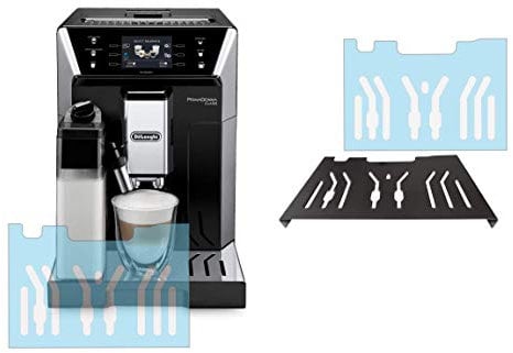 3 x Schutzfolie für DeLonghi PrimaDonna ECAM CLASS/CLASS EVO 550.55 SB - 550.65 W - 550.85 MS - 550.75 MS - 556.75 MS - 556.55 W - Abtropfblech - Tassenablage - Abstellblech