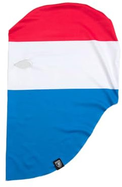 PGWEAR Polyester Sturmhaube (DE/NL/SE/PL, Alphanumerisch, Einheitsgröße, Rot/Weiß/Blau)