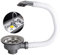 Sink Collection Stainless Steel Kitchen Sink Basket Strainer Plug Waste with Square Overflow 1½ (114mm)
