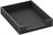 Thioten Bac à courrier en cuir élégant pour fournitures de bureau, courrier, papier, dossier, magazine, organisation parfaite pour le bureau (Noir)
