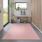 Carpetsale24 Teppich 120x170 cm Rosa, Kurzflor, Einfarbig, Modern, Rechteckig, Rutschhemmend, Pflegeleicht, Teppichboden für Wohnzimmer, Schlafzimmer, Essbereich