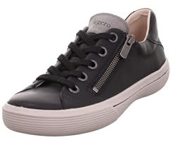 Legero Damen FRESH leicht gefütterte leicht gefütterte Sneaker, SCHWARZ (SCHWARZ) 0120, 37 EU