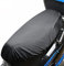 ZIYUEZIKUN Sitzbankabdeckung,Motorrad Sitzbankbezug Oxfordtuch + PU Tuch, Motorrad Roller Moped Sitzbezug Sitz Motorradbezug Leichte Sitzbezug Outdoor Wasserdicht Regen Staub UV Schutz (L, Black)