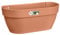 Elho Vibia Campana Wall Basket 35 - Fioriera per Balcone esterno - Ø 35.0 x H 14.8 cm - Marrone/Terra