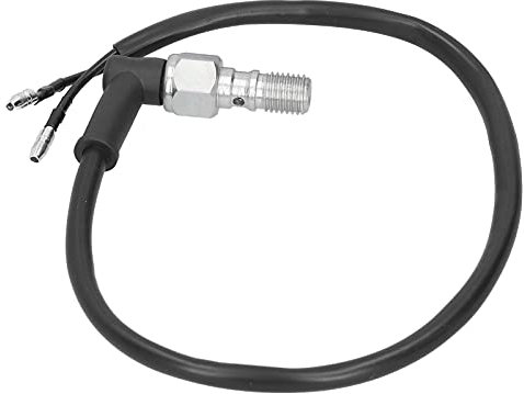 Hydraulischer Bremslichtschalter, Stahl-Hydraulikdruck-Bremslichtschalter M10x1,25 Schraubenabstand für Einleitungs-Hydraulikbremssystem (ohne Stecker)
