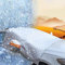 Auto-Windschutzscheiben-Spiegelschild-Abdeckung, für KIA Stinger Morning Sonet Venga, Outdoor-Winter-staubdichter, Schnee- und frostbeständiger Spiegelschild, groß
