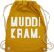 Turnbeutel Rucksack - Mama - Taschen - Muddi Kram - Unisize - Senfgelb - muttertagsgeschenk stoffrucksack mommy mutter mum stoffbeutel mothers day gift muttertagsgeschenke mom mutti juterucksack