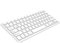 aMZCaSE Teclado Bluetooth Compatible con iPad 10.2'/9.7', iPad Pro 11'/iPad Pro 12.9', iPad Air/iPad Mini/iPhone, Teclado inalámbrico para Windows,iOS,Android (Blanca)
