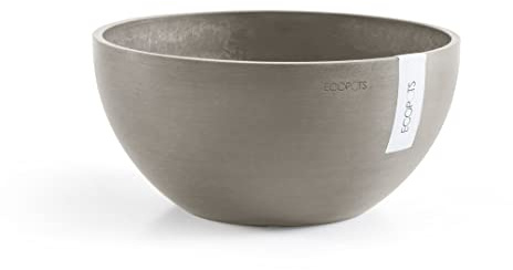 Ecopots Brussels 35 Blumentopf - L 35 cm x H 16,7 cm - Innen- und Außenbereich