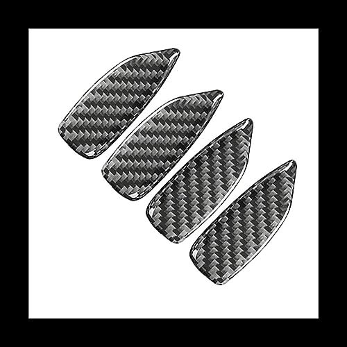 Türgriff Interieur 4 Stück Auto-Innentürgriff Für 3er E46 1997 1998 1999 2000 2001 2002 2003 2004 Schüsselabdeckungsrahmen Auto Innentürgriff