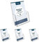 Europel Porte-brochure A5, Acrylique transparent, Présentoir, Distributeur, Dépliant, Menu, Bureau, Restaurant, Hôtel, Salon, Conférence (Lot de 4)