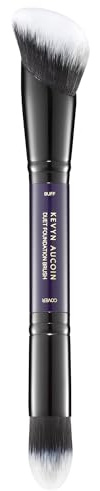 Kevyn Aucoin DUET FOUNDATION PINSEL - Dual-Ended Cover-Ende imitiert die Form des Fingers, um präzise Foundation Anwendung zu bieten. Buff-Ende entwickelt, um Make-up über die Konturen des Gesichts zu